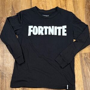 Epic Games Fortnite Logo Boy’s Graphic Long Sleeve Shirt (Size: 14/16)(EUC)
